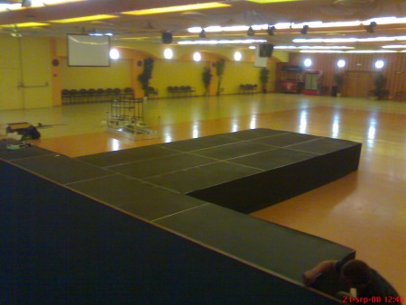 Reference - předváděcí molo