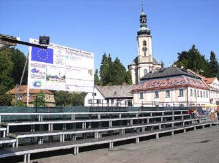 Pódium - hlediště